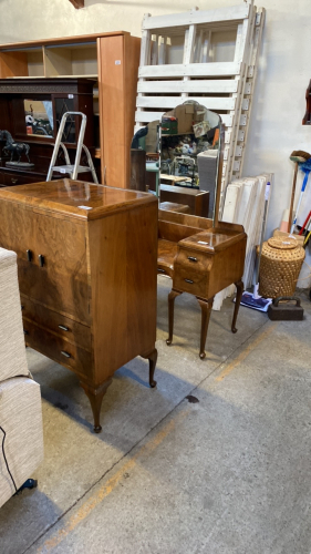 DRESSING TABLE & TALL BOY