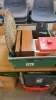 BOX ICE BUCKET, BRASS PLAQUE,LAP BOX & OTHER BOXES