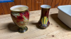 2 VASES- CARLTON WARE & CROWN DEVON