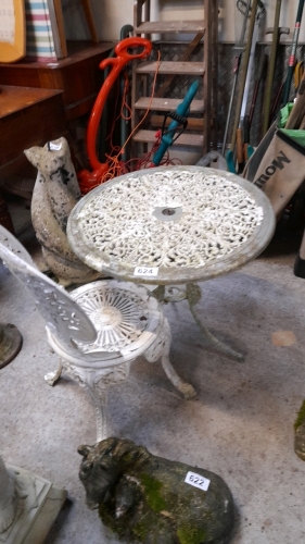 GARDEN TABLE & CHAIR