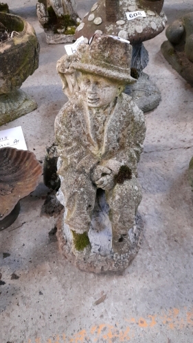 3 GARDEN ORNAMENTS