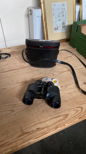 CASED BINOCULARS LINET 7 X 35