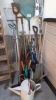 ASSORTED GARDEN TOOLS