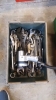 BOX ASSORTED SPANNERS ETC