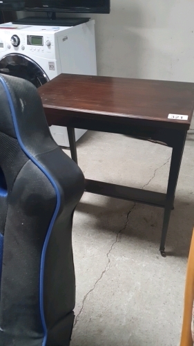 MAHOGANY CARD TABLE