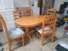 D R TABLE & 4 CHAIRS