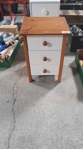 2 x 3 DRAWER BEDSIDE CHESTS