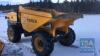 9 TON THWAITES DUMPER, Thwaites 9 Ton Straight Tip Dumper, 1470 Hours Correct, Local Construction Company Direct - Due to Fleet Replacement, PLUS VAT