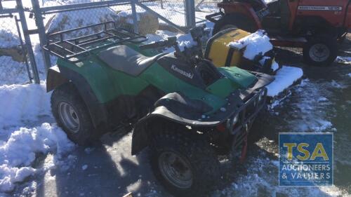 KAWASAKI KLF 300 4X4 QUAD -