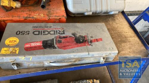 RIGID 550 SAW IN CASE