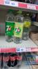 9 No. 2 Litre Bottles 7Up, 7Up Free and Spar Lemon and