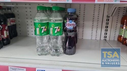 14 No. 500ml Bottles 7Up and Ribena