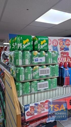 22 No. 4x330ml Packs Sprite