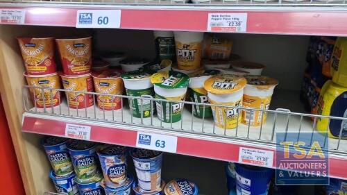 Quantity Various Snacaroni and Pot Noodle