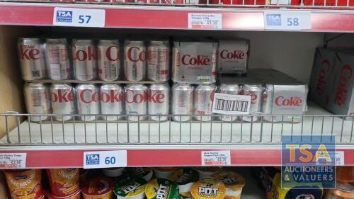 21 No. 4x330ml Packs Diet Coke