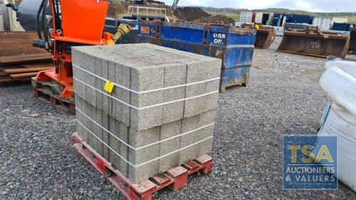 Pallet of 88 No. 4" Concrete Blocks