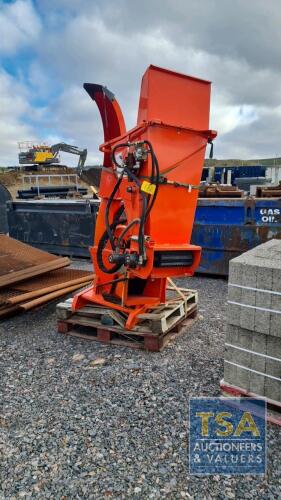 Vemon Machinery PTO Driven Wood Chipper c/w Hydraulic Feed