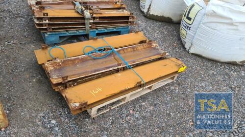 2 No. Pallets of Metal Shuttering Panels