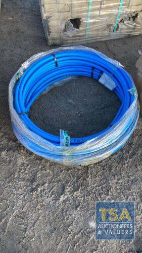 GPS PE80 SDR11 12.5 BAR BLUE PIPE 200MM X 25M X 2