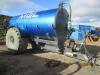 Major 2050L GP Single Axle Vacuum Tanker c/w Flotation