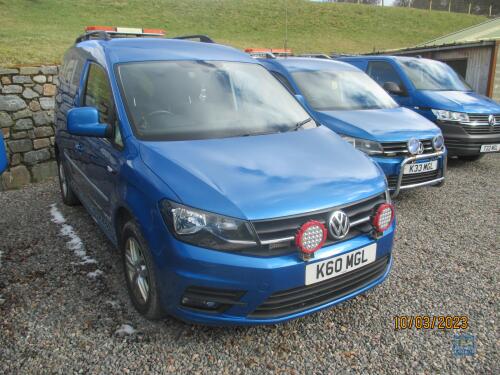 K60 MGL - VW Caddy C20 Highline TDI Panel Van - Date of 1st