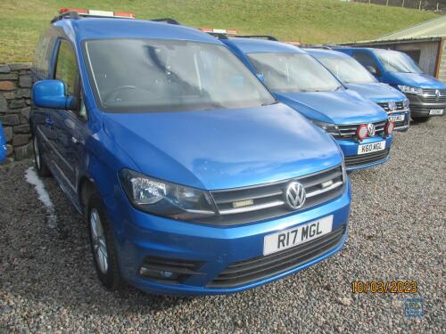 R17 MGL - VW Caddy C20 Highline TDI Panel Van - Date of 1st