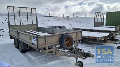 Ifor Williams LM146G Twin Axle Dropside Trailer c/w High Ramp