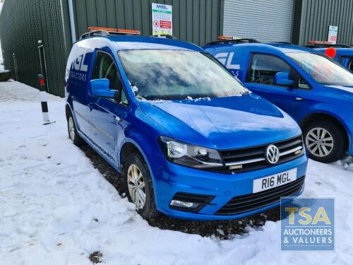 R16 MGL - VW Caddy C20 Highline TDI Panel Van - Date of 1st