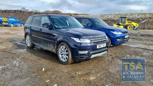 OW17 TEV - Land Rover Range Rover Sport HSE SD V6 - Date of