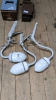 3 WHITE OUTDOOR LIGHTS