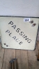 PASSING PLACE SIGN