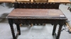 CARVED HALL TABLE