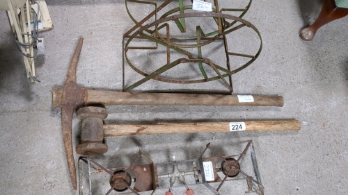 PICK AXE HOSE REEL ETC