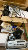 3 BOXES FOOT BATH LAMPS CAMERAS ETC