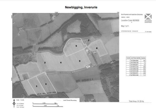 6.83 Hectares: 16.5 Acres: NOT TO SUPPORT BASIC PAYMENT SCHEME NEWBIGGING