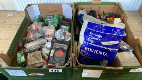 2 BOXES-CAR LIGHT BULBS PUMPS ETC