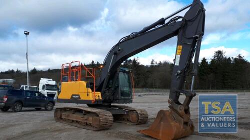 Volvo EC220EL, Year 2020, 4693 Hours, One Company Owner Direct, Due To Ongoing Fleet Renewal, Plus VAT