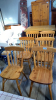 6 PINE CHAIRS