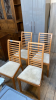 4 CHAIRS