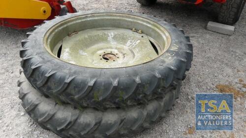 2 ROW CROP WHEELS & TYRES 270/95 R48