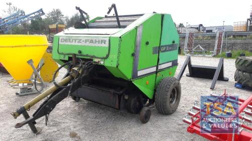 DEUTZ FAHR 2.30 ROUND BALER WITH PTO