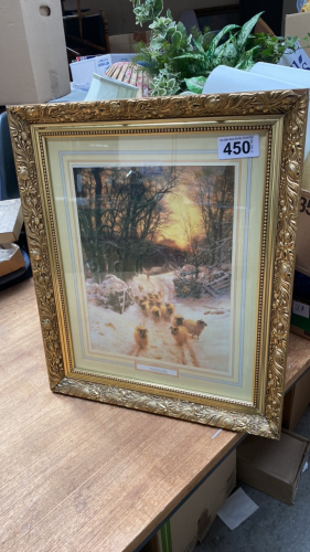 FARQUHARSON PRINT- WINTER DAY CLOSES