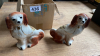 PAIR STAFFORDSHIRE WALLY DOGS