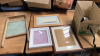 BOX PICTURE FRAMES & WASH BOARD