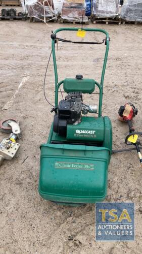 QUALCAST 355 MOWER AND SCARIFIER