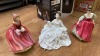 BOX 3 ROYAL DOULTON FIGURINES