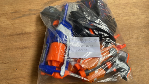 BAG NERF GUN ETC