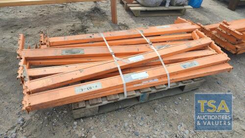 PALLET OF 2 TONNE DEXION BEAMS