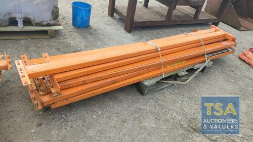 PALLET OF 2 TONNE DEXION BEAMS