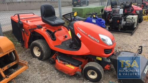 KUBOTA GR1600 MOWER C/W ATTACHMENTS, 164HRS